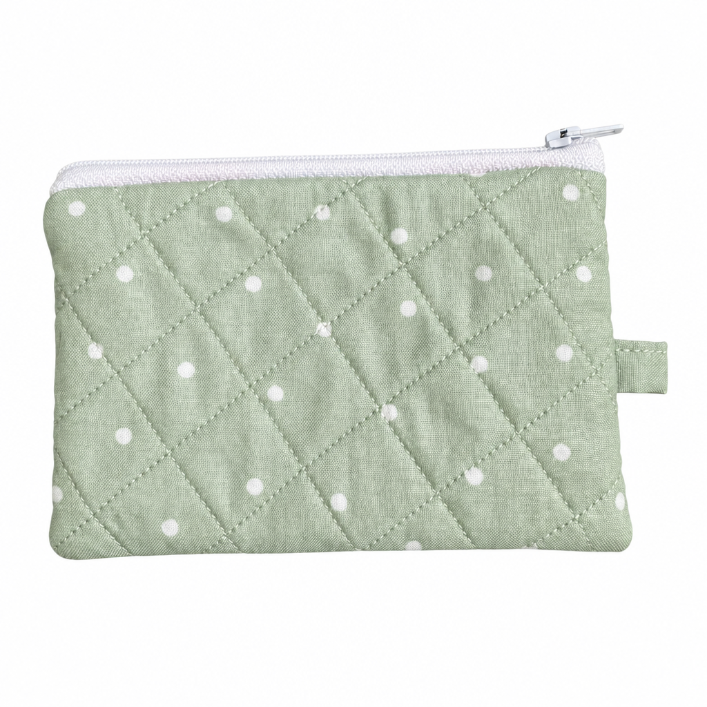 Handmade Quilted Zipper Pouch — Choose Your Print