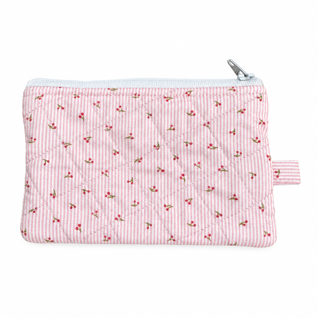 Handmade Quilted Zipper Pouch — Choose Your Print