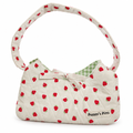 Strawberry Fields Quilted Handbag - Clean Background